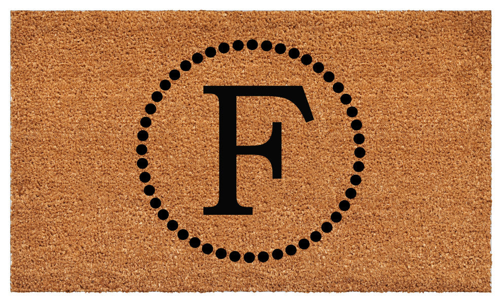 Calloway Mills Barron Doormat, Letter F