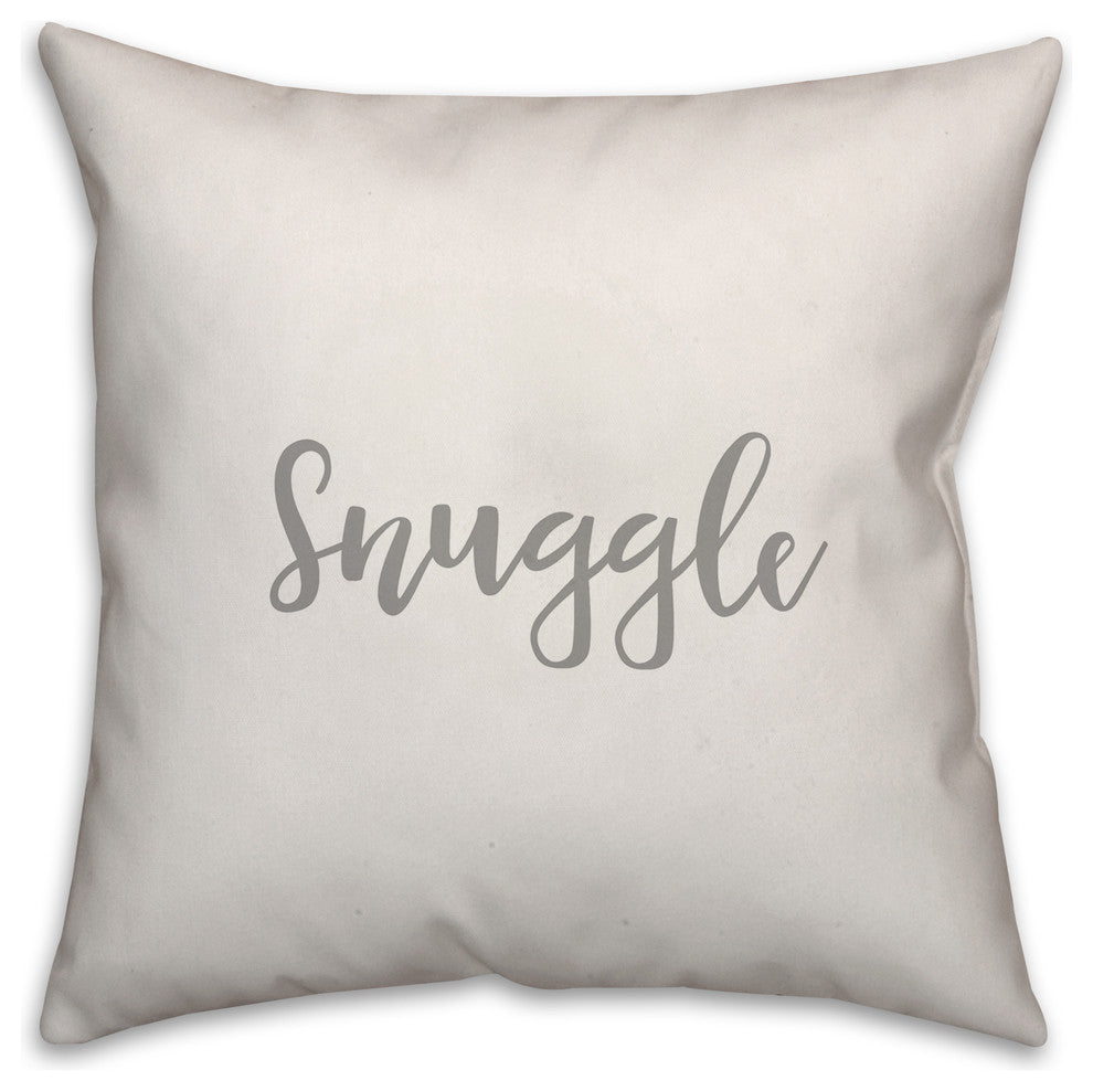Snuggle 16x16 Throw Pillow