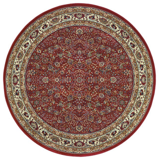 Oriental Weavers Ariana Collection Red/Ivory Oriental Indoor Area Rug 8' RND