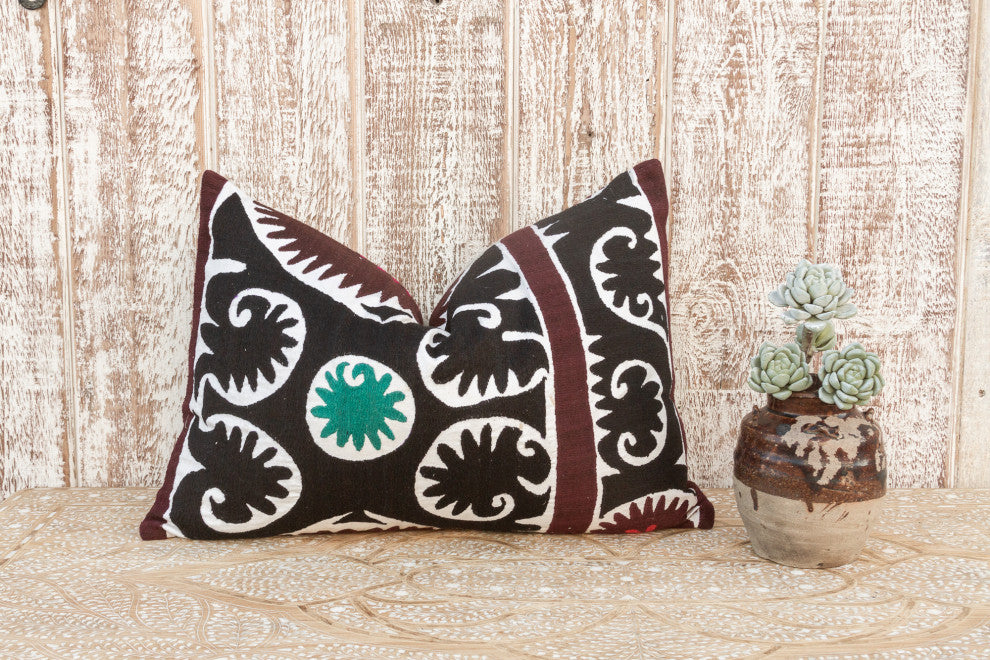 Damina Gul Suzani Lumbar Pillow
