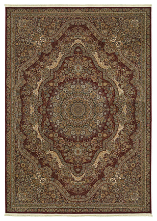 Oriental Weavers Masterpiece Red/ Gold Oriental Indoor Area Rug 7'10"X10'10"
