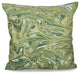 M?lange, Geometric Outdoor Pillow, Green, 18"x18"