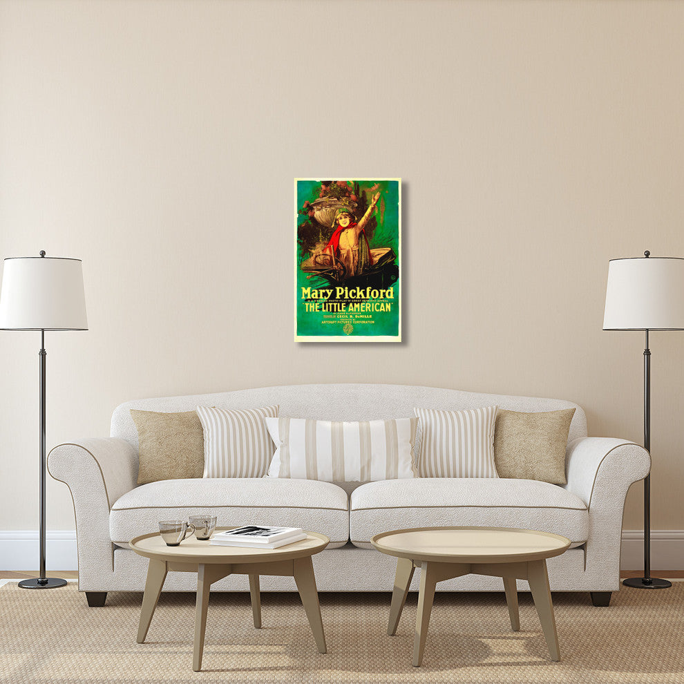 "The Little American" Stretched Canvas Giclee by Hollywood Photo Archive, 24x36"