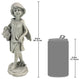 Rose Garden Fairy With Basket Statue