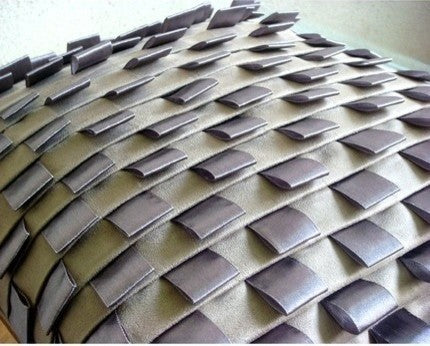 Musical Harmony, 18"x18" Faux Suede Fabric Gray Throw Pillows Cover for Couch