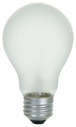 Sunlite 100 Watt A19 Household, Medium Base, Frost, 4 Pack