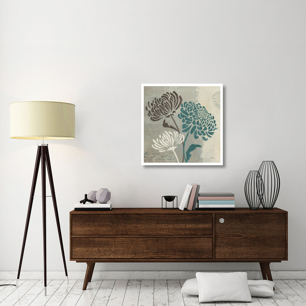 "Chrysanthemums II" Digital Paper Print by Wellington Studio, 32"x32"