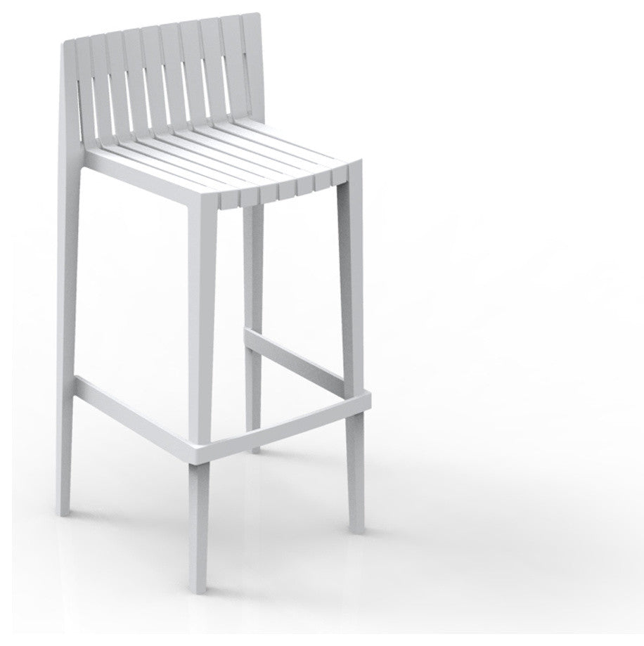Spritz Bar Stool, White