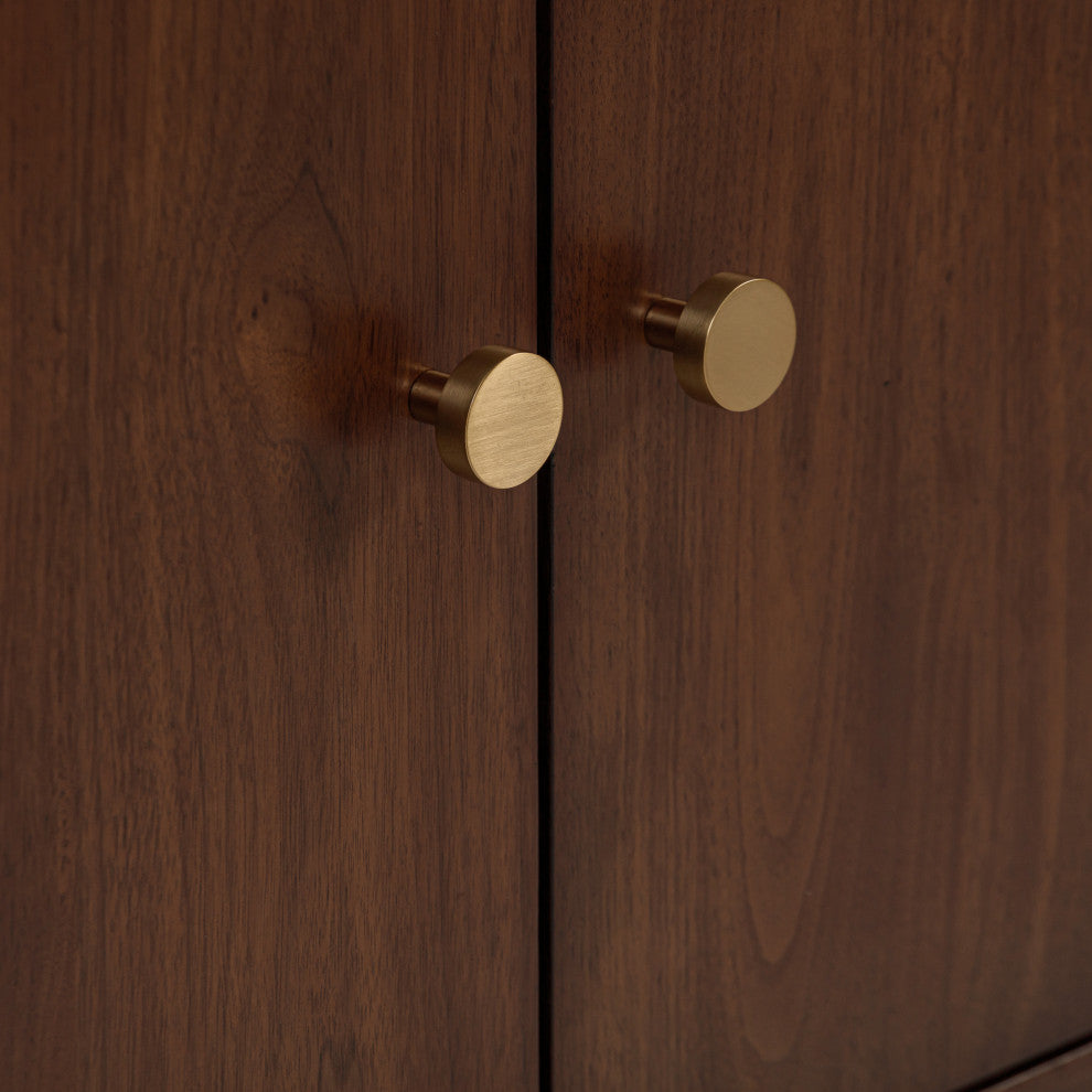 Zoe Vanity Only, Walnut Collection, 60"