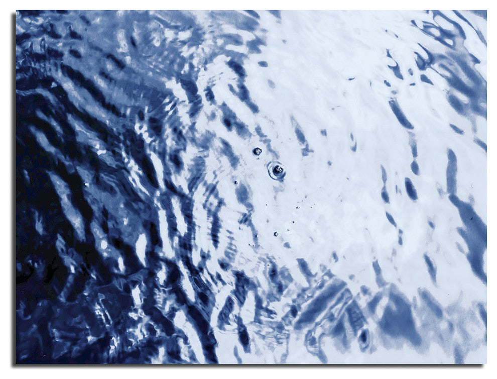 Indoor/Outdoor Wall Decor 'Blue Tranquility III', ArtPlexi, 12x16