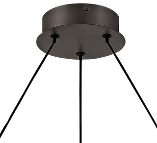 Fredrick Ramond Althea Medium Chandelier, Satin Black