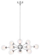 Spellbound 12-Light Chandelier, Polished Chrome