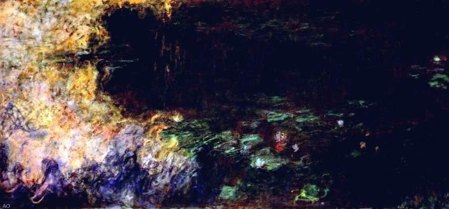 Claude Oscar Monet Reflections of Clouds on the Water-Lily Pond Wall Decal