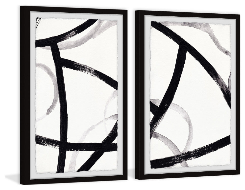 Winding Trails Diptych, Set of 2, 16x24 Panels