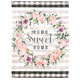 Flag Home Sweet Home Wreath 30x44