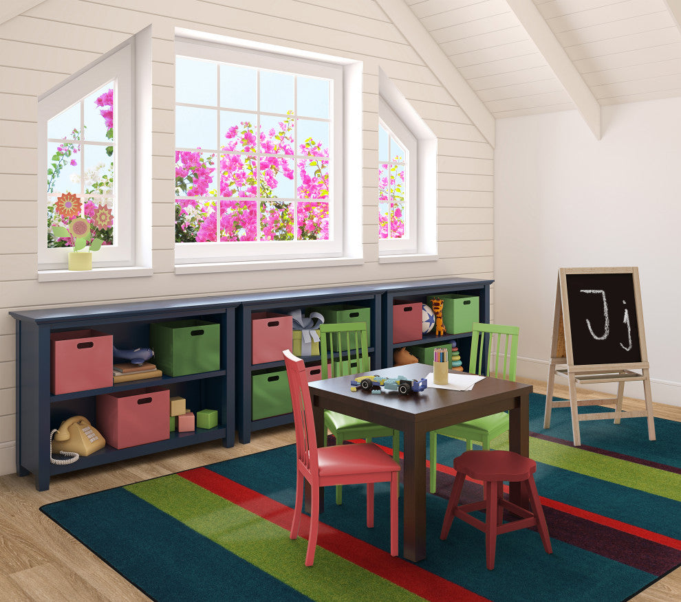 Kid Essentials Rug, Straight and Narrow, Tropics, 5'4"x7'8"