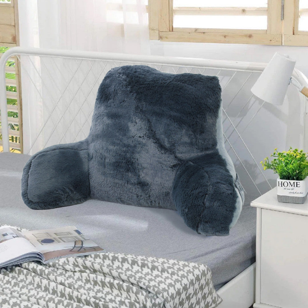 Faux Fur Bedrest Shell, Stargazer, 20"x18" X17"