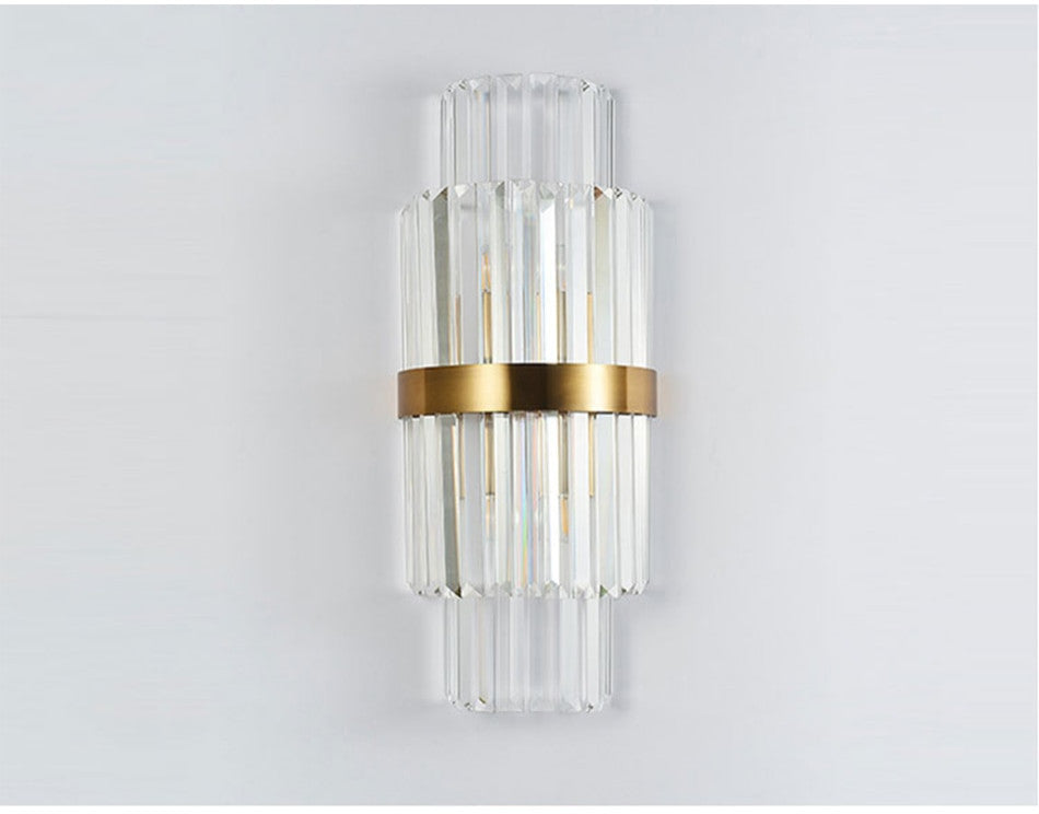 Kriens | Modern Crystal Wall Lamp for Bedroom