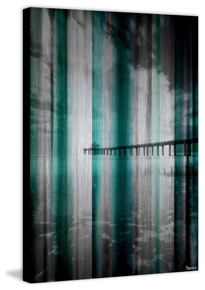 "Long Walk" Print on Brushed Aluminum, 30"x45"