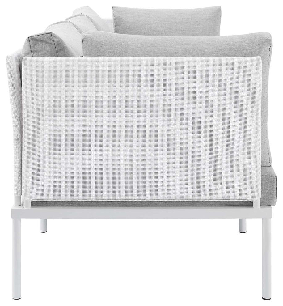 Harmony Sunbrella Outdoor Patio Aluminum Sofa