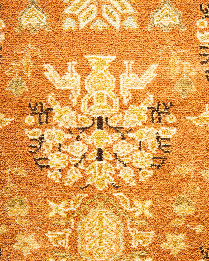 Mogul, One-of-a-Kind Hand-Knotted Area Rug, Brown, 8' 1" x 10' 2"