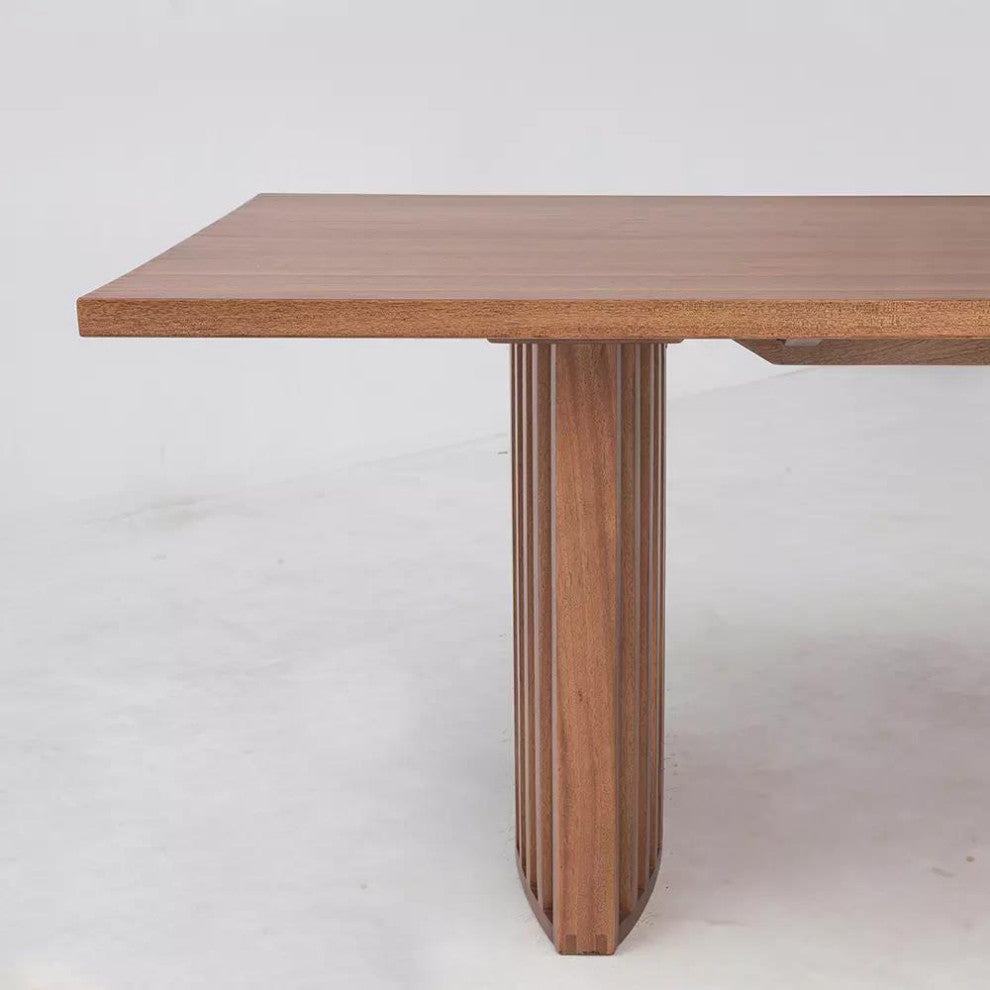 Zither 118" Dining Table, Ginger