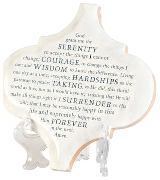 Serenity Prayer Tile Arabesque