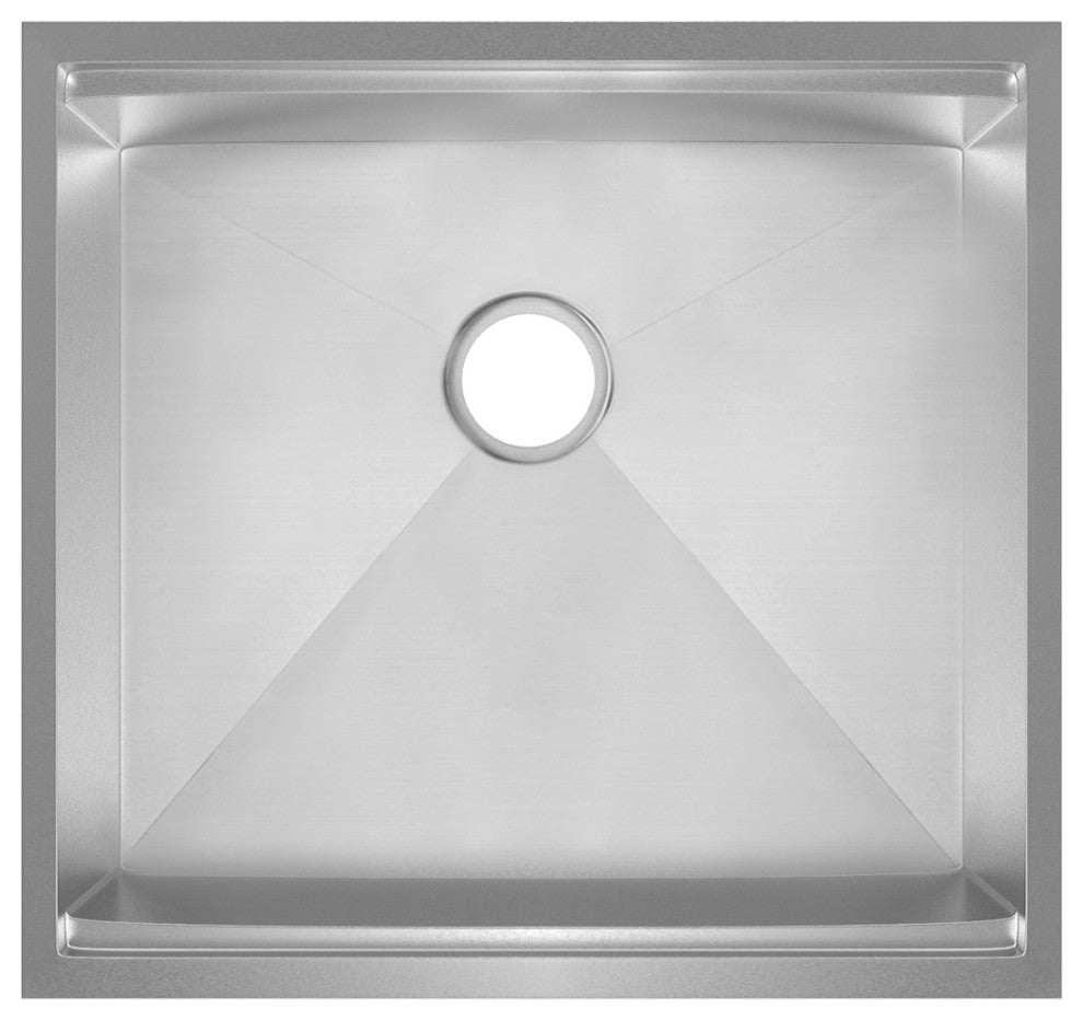 Rivage 22x19" Single Basin Undermount Kitchen Workstation Sink