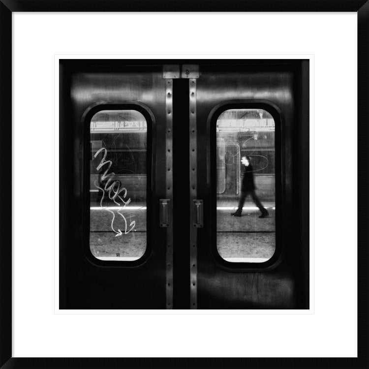 "A Lonely Passage" Framed Digital Print by Laura Mexia, 24x24"