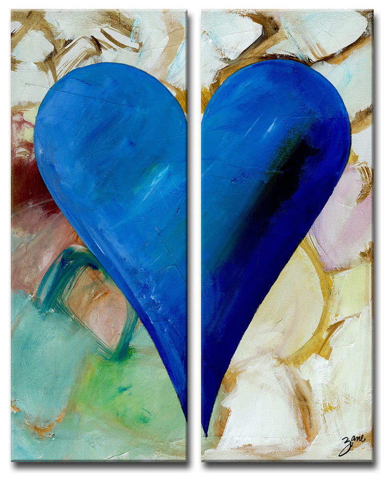 Heartwork "Ernesto" 2-Piece Canvas Art Set, 30"x12"