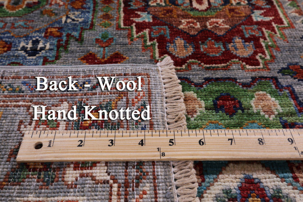 2' 8" X 10' 3" Runner Fine Turkmen Handmade Rug - Q12178