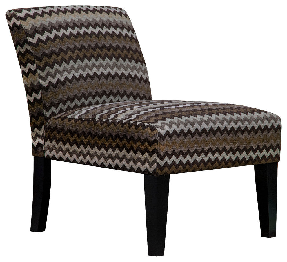 Avington Armless Slipper Chair by Grafton Home, Reaction Chocolate Brown