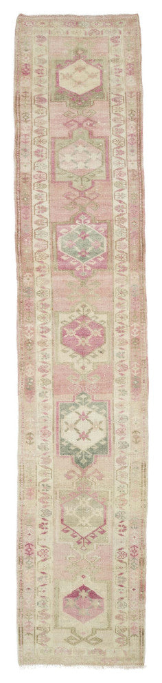 Vintage Turkish Runner Rug - 2' 7" x 13' 3" (31 in. x 159 in.)