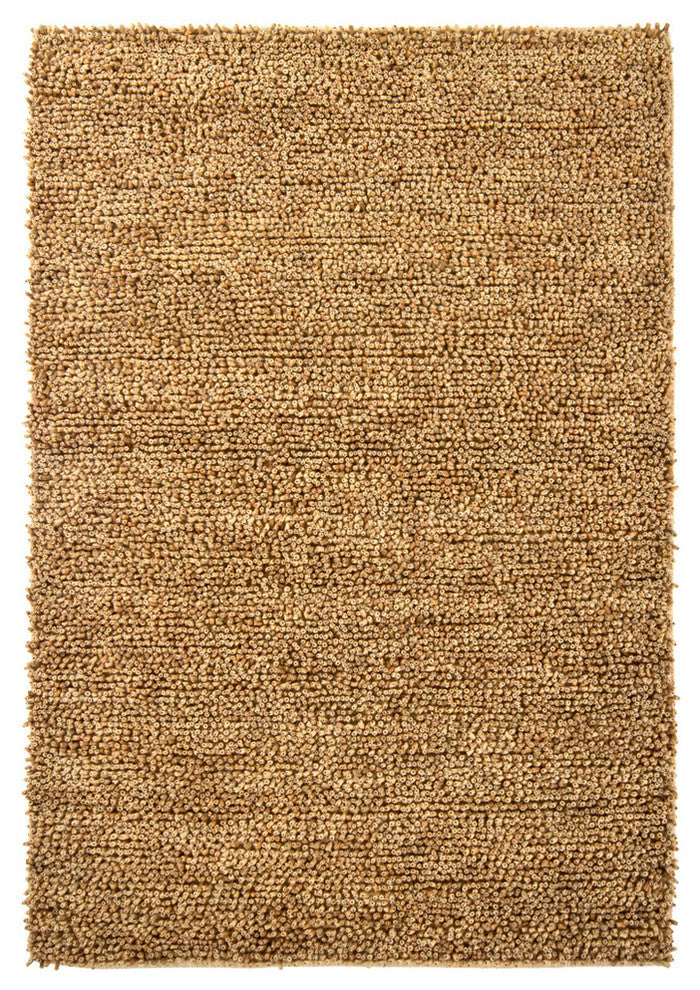 Ambiance Contemporary Area Rug, Golden Brown, 7'9" Round