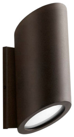 Realm Outdoor Wall Light in Oiled Bronze