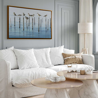 "Noonday Escapade" - A Moment of Seaside Serenity