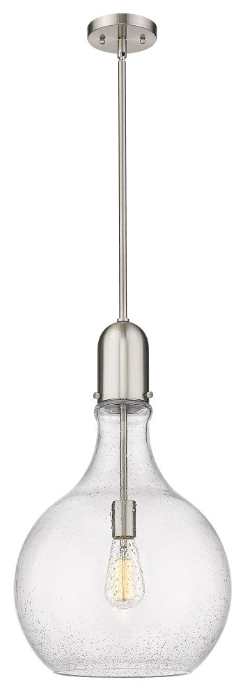 Innovations Lighting 492-1S-SN-G584-14 Amherst 1 Light 13.75" Pendant