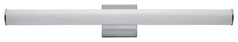 Maxim 52103 Rail 30" Tubular LED Bath Bar - Compliant - Polished Chrome
