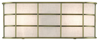 Blanchard 2-Light Antique Brass ADA Sconce