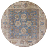 Ahgly Company Indoor Round Mid-Century Modern Area Rugs, 8' Round