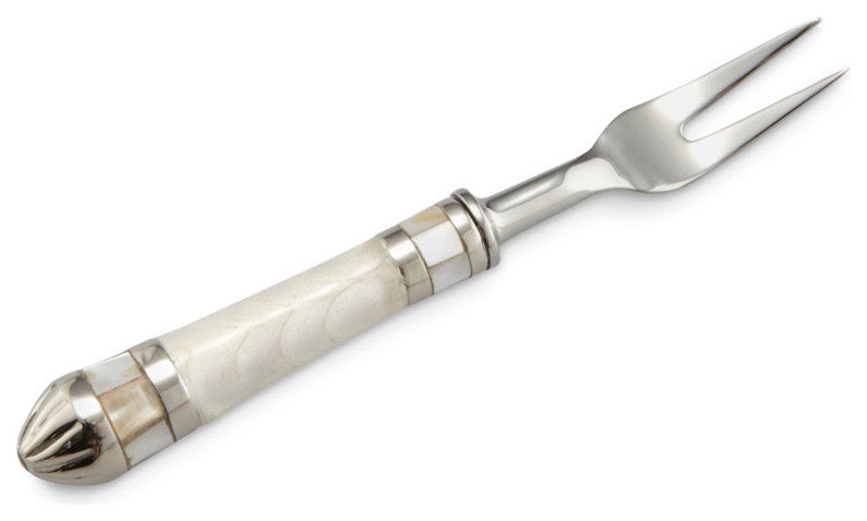 Classic Set of 4 Cocktail Forks, Snow