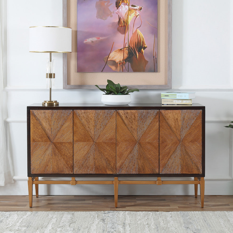 Atlas Spiral Textured Sideboard