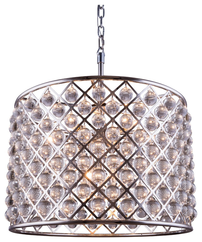 1204 Madison Collection Pendent Lamp, Polished Nickel