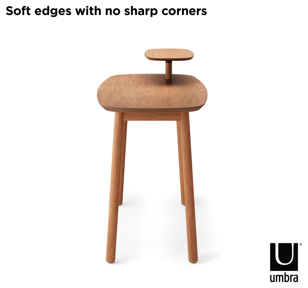 Umbra Swivo Desk Light Walnut