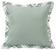 Belmont Textured Fabric Graphic Printed Flanged Pillow, 18"x18", 1 Piece