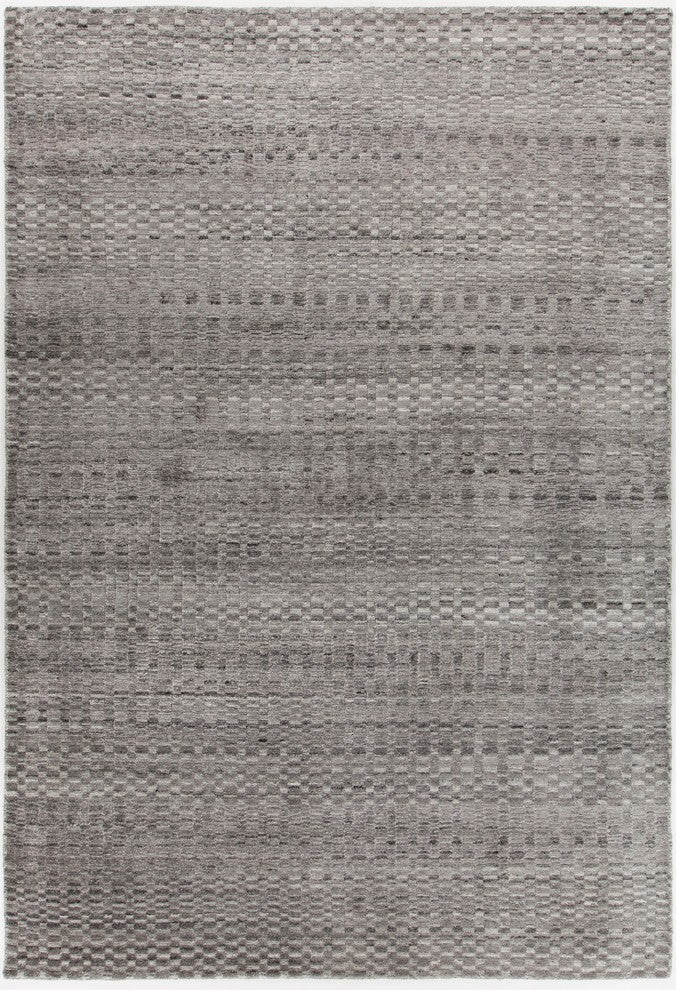 Melina Area Rug, Gray/Silver, 7'9"x10'6"