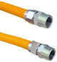 Jones Stephens G71404 1 OD X 24 GAS CON 3/4 MIP X 3/4 MIP COAT - Yellow