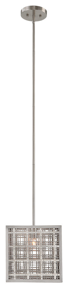 Uttermost Pendleton 1 Light Nickel Pendant