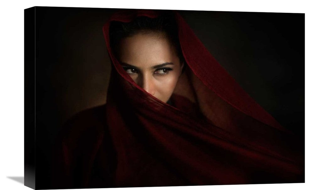 "Rustique" Stretched Canvas Giclee by Hardibudi, 22x15"