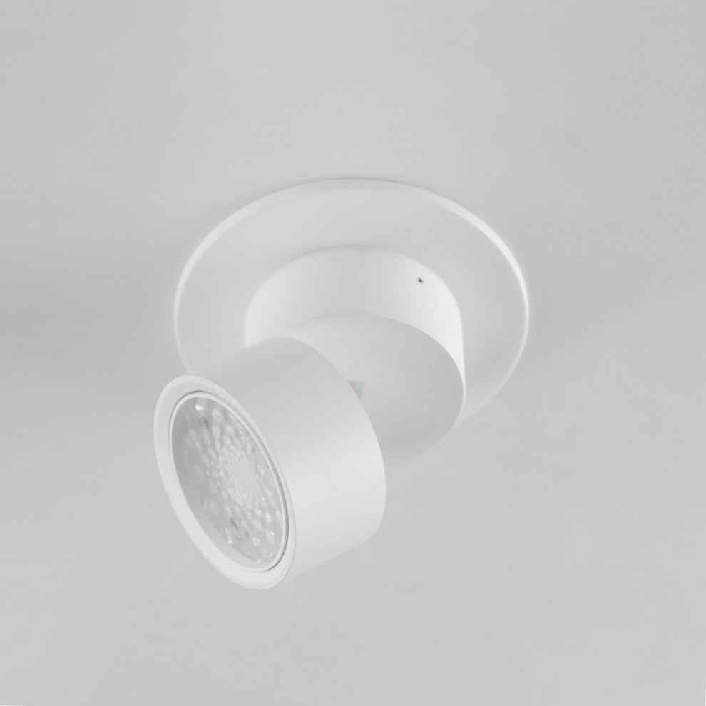 Maxim 86240 Swinger 6"W LED Semi-Flush Ceiling Fixture - 3000K - White
